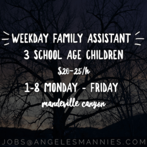 Weekday Family Assistant