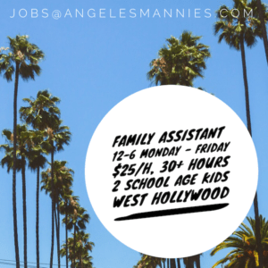 West Hollywood Family Assistant