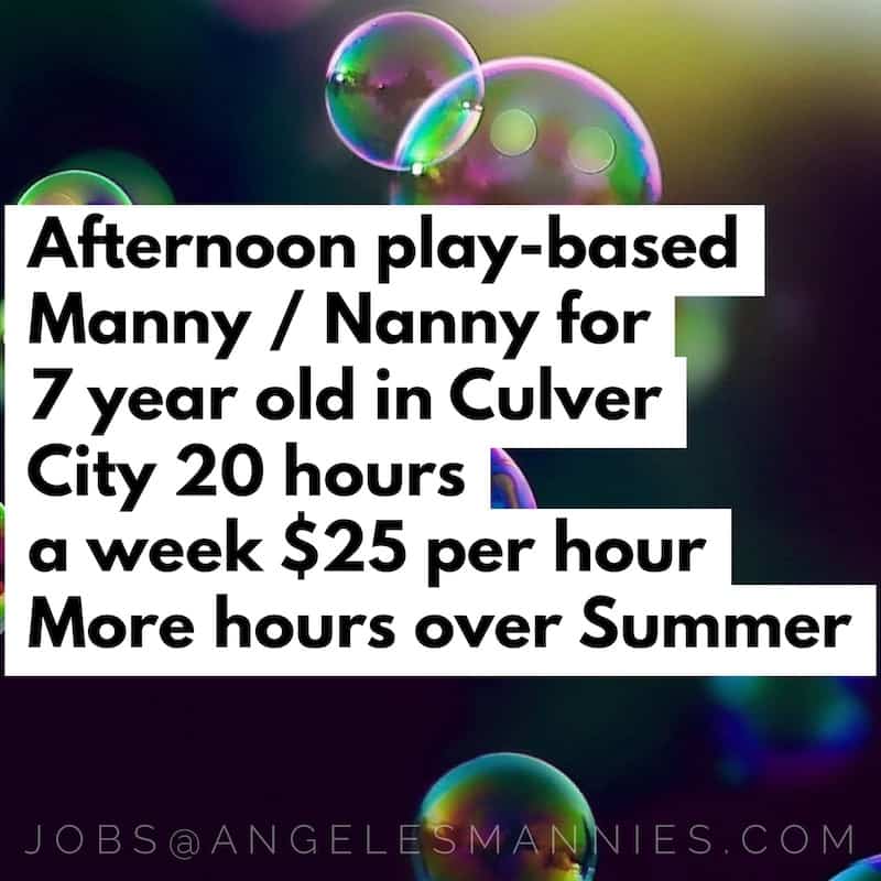 play based manny nanny