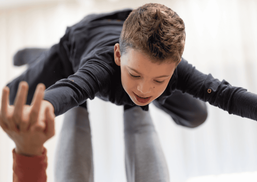 Benefits of male nannies boy active play